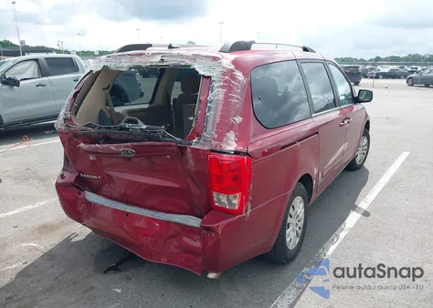 2011 Kia Sedona Lx from USA, damaged, VIN KNDMG4C72B6364319